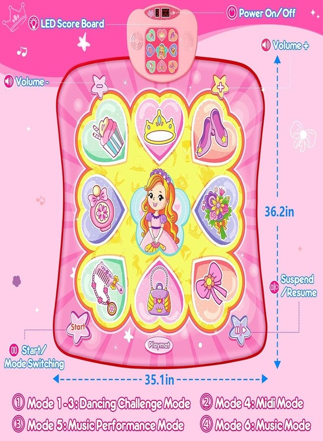Chocozone Toys for 3-12 Year Old Kids, Electronic Dance Mat with Light-up 6-Button with 5 Game Modes, Birthday Toys for 3 4 5 6 7 8 9 10+ Year Old Boys & Girls (Without Bluetooth) - Image 5